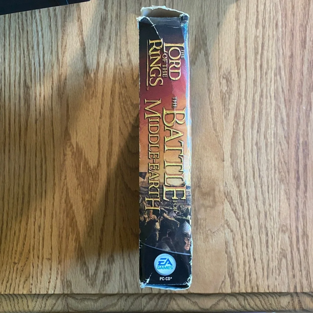 EA‎ Games The Battle for Middle-Earth PC Game OS Black RTS 4-Disc Set